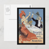 Taverne Olympia ~ Restaurant de hele nacht geopend Briefkaart (Voorkant / Achterkant)