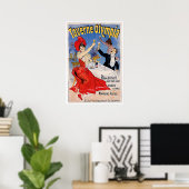 Taverne Olympia  restaurant en kunst Poster (Thuiskantoor)