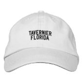 Tavernier Florida Hoed Geborduurde Pet (Voorkant)