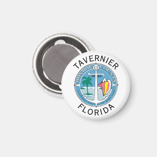 Tavernier - Florida Keys Magneet (Voorkant / Achterkant)