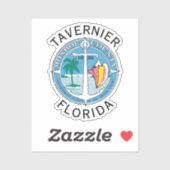 Tavernier - Florida Keys Sticker (Vel)