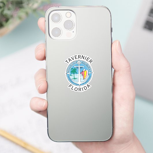 Tavernier - Florida Keys Sticker (Telefoon)