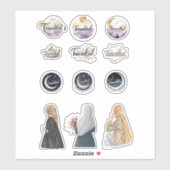 Tawakkul Islamitische Sticker Set Geloof-geïnspire (Vel)