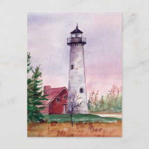 Tawas Point Light Postcard Briefkaart