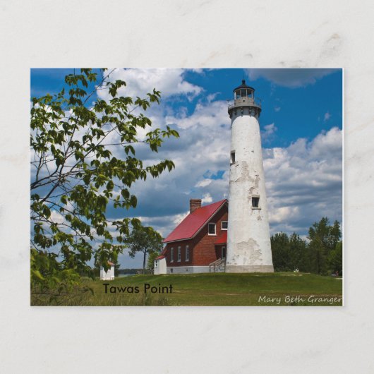 Tawas Point Lighthouse Briefkaart (Voorkant)