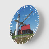 Tawas Point Lighthouse klok (Hoek)