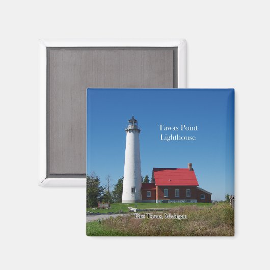 Tawas Point Lighthouse magnet (Voorkant / Achterkant)