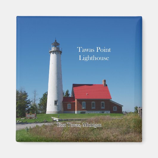 Tawas Point Lighthouse magnet (Voorkant)