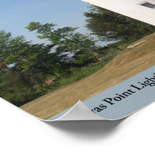 Tawas Point Lighthouse - Michigan Poster (Hoek)