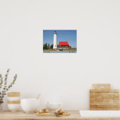 Tawas Point Lighthouse - Michigan Poster (Keuken)
