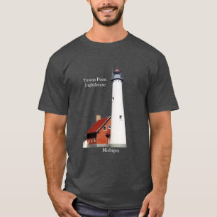 Tawas Point Lighthouse shirt donker