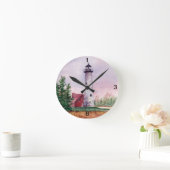 Tawas Point Lighthouse Wall Clock Ronde Klok (Huis)