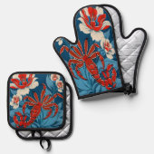 Taweret Ovenwant & Pannenlap Set (Voorkant / Achterkant)