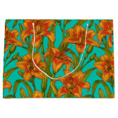 Tawny-dagbladbloemen Groot Cadeauzakje (Voorkant)