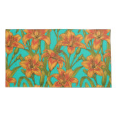 Tawny-dagbladbloemen Kussensloop (Achterkant-Links)