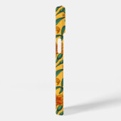 Tawny daglilbloemen, blauw en geel Case-Mate iPhone case (Achterkant / Rechts)