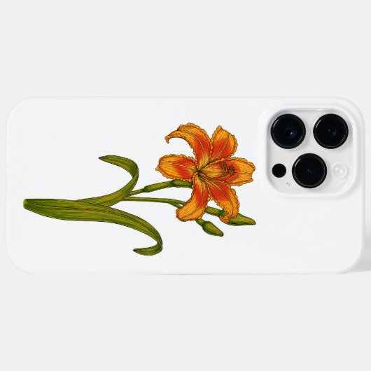 Tawny daylily Case-Mate iPhone case (Achterkant (horizontaal))