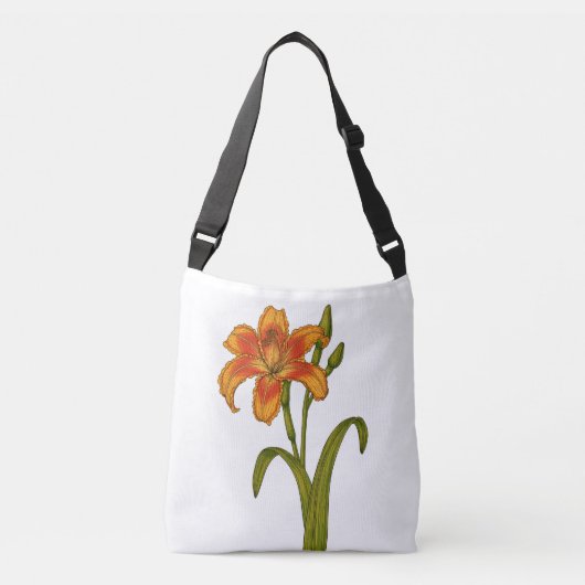 Tawny daylily crossbody tas (Voorkant)