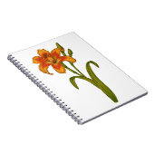 Tawny daylily notitieboek (Rechterzijde)