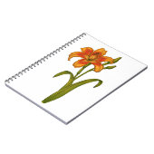 Tawny daylily notitieboek (Linkerzijde)