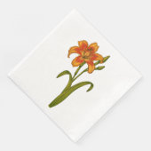 Tawny daylily servet (Hoek)