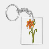 Tawny daylily sleutelhanger (Voorkant Links)