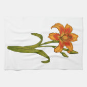 Tawny daylily theedoek (Horizontaal)