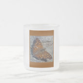 Tawny Emperor Butterfly Matglas Koffiemok (Center)