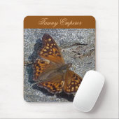 Tawny Emperor Butterfly Mousepad Muismat (Met muis)
