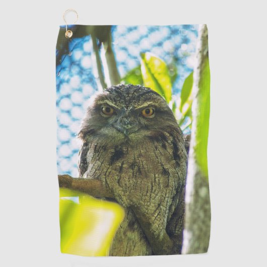 Tawny is No Owl Golfhanddoek (Voorkant)