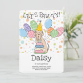 Tawny Napolitan Mastiff Dog Verjaardag Kaart (Staand voorkant)