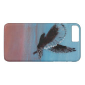 Tawny Owl Flying Sunrise Case-Mate iPhone Case (Achterkant (Horizontaal))