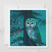 Tawny Owl - Mini Print (Voorkant)