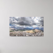 Tawny Point Panorama - John Muir Trail Canvas Afdruk (Voorkant)