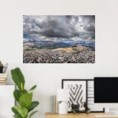 Tawny Point Panorama - John Muir Trail Poster (Thuiskantoor)