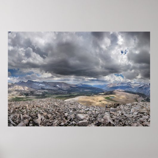 Tawny Point Panorama - John Muir Trail Poster (Voorkant)