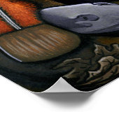 "Tawny" Therianthrope Natuur Spirit Fae Poster (Hoek)