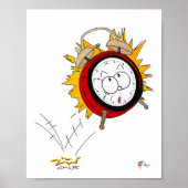 Tax Art 1040 Wekker Accountant Poster (Voorkant)