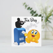 Tax Day Party Uitnodiging (Staand voorkant)