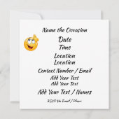 Tax Day Party Uitnodiging (Achterkant)