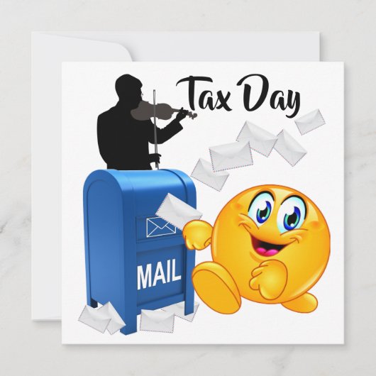 Tax Day Party Uitnodiging (Voorkant)