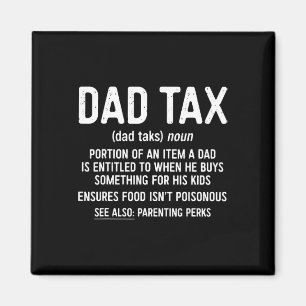 Tax Definition Vaderdag Shirt Magneet
