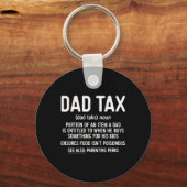 Tax Definition Vaderdag Shirt Sleutelhanger (Voorkant)