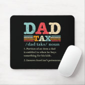 Tax Funny Dad Belasting Definitie Vaderdag 1 Muismat (Met muis)