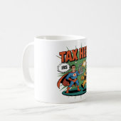 Tax Hero Mok IRS Humor Coffee Cup (Voorkant links)