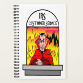 Tax Planner Funny IRS Customer Service Taxpayer (Voorkant)