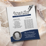 Tax Preparation Consulting Service Marine Blue Fot Flyer<br><div class="desc">Fiscaal voorbereidend bedrijf Consulting Service Foto Flyers.</div>