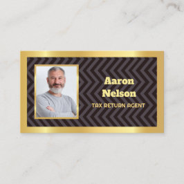 Tax Preparer aangepaste foto Visitekaartje