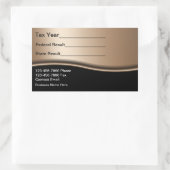 Tax Preparer Accountant Custom-Cut Vinyl Sticker (Tas)