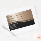 Tax Preparer Accountant Custom-Cut Vinyl Sticker (Envelop)